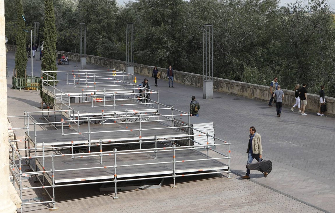 El montaje de la carrera oficial de Córdoba, en imágenes
