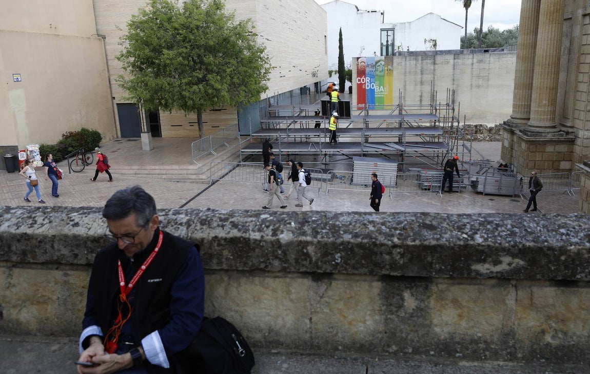 El montaje de la carrera oficial de Córdoba, en imágenes
