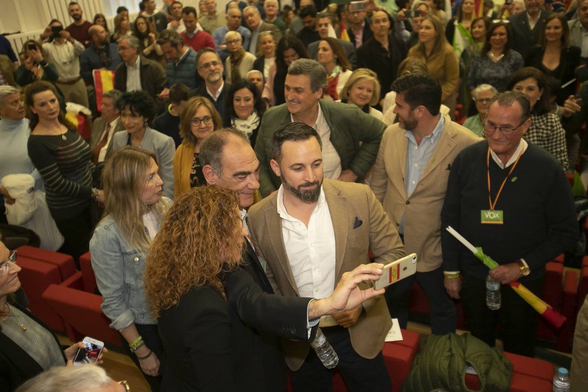 En imágenes, el mitin de Santiago Abascal (Vox) en Córdoba