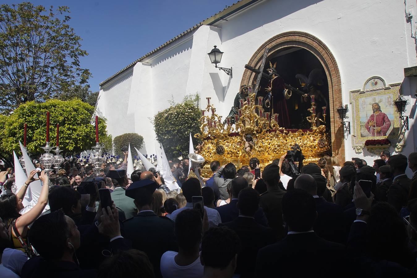 En imágenes, primeros momentos de la procesión de La Paz