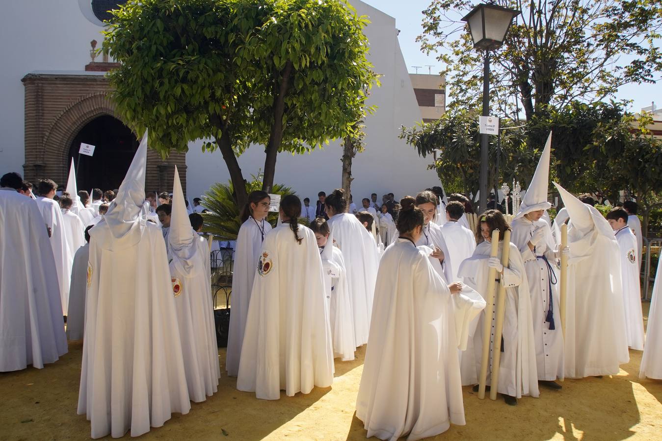 En imágenes, primeros momentos de la procesión de La Paz