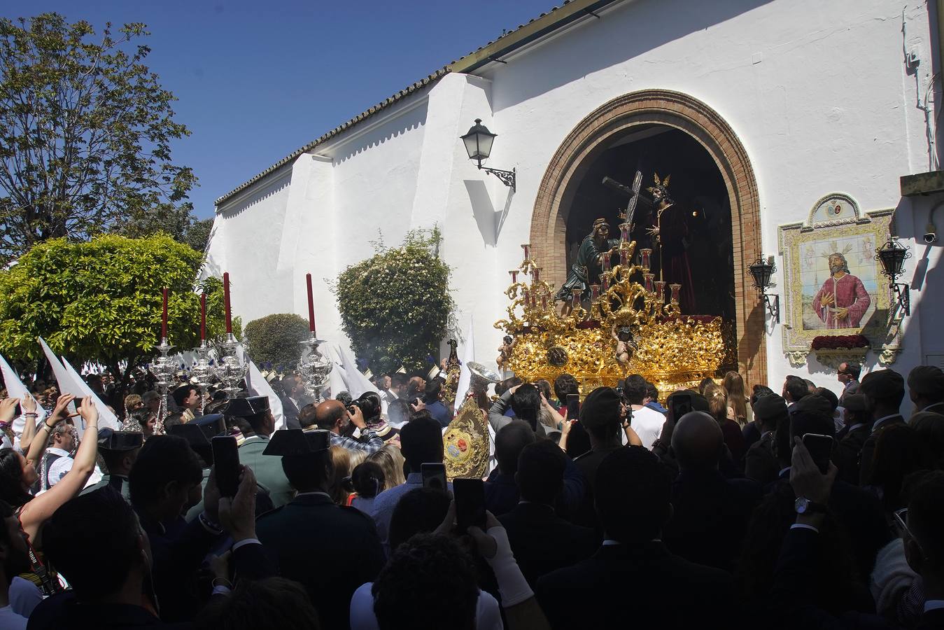 En imágenes, primeros momentos de la procesión de La Paz