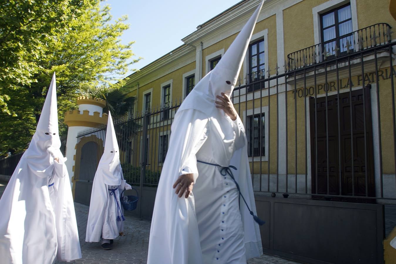 En imágenes, primeros momentos de la procesión de La Paz
