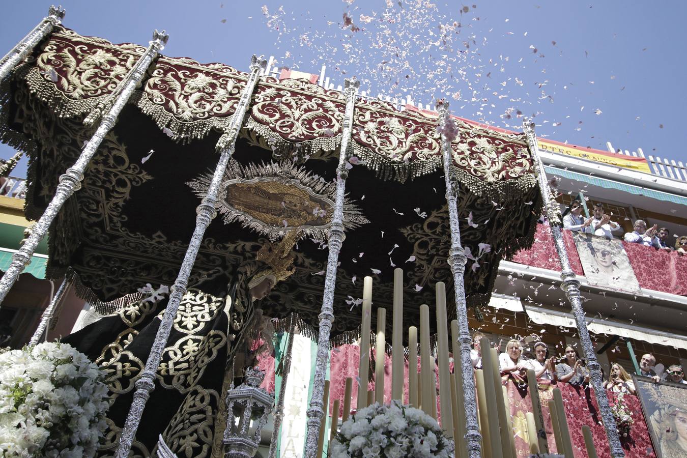 Histórica primera estación de penitencia del Nazareno del Cerro del Águila