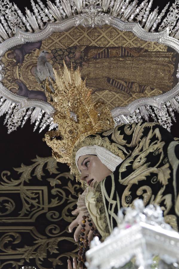 Histórica primera estación de penitencia del Nazareno del Cerro del Águila
