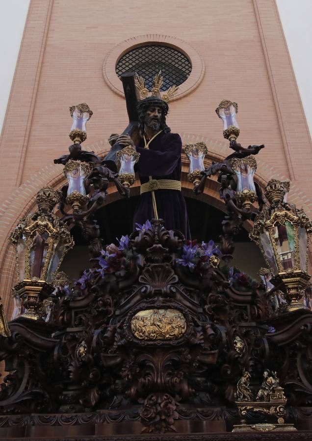 Histórica primera estación de penitencia del Nazareno del Cerro del Águila