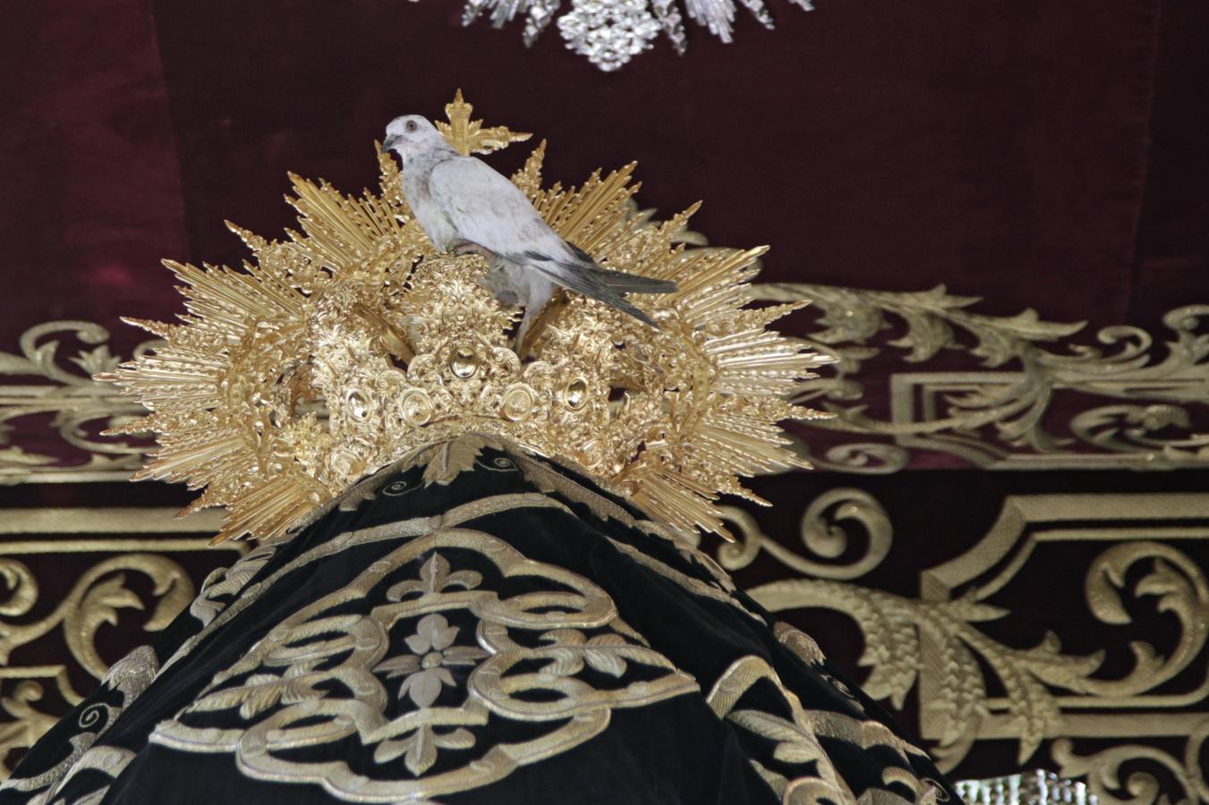Histórica primera estación de penitencia del Nazareno del Cerro del Águila