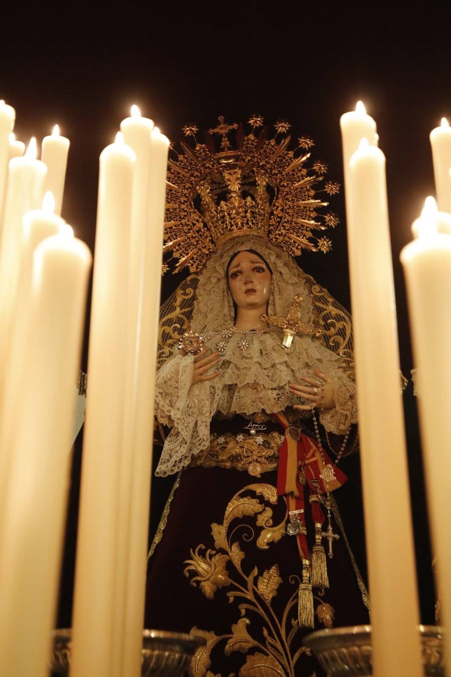 La lluvia de lágrimas en la Pasión por la suspensión, en imágenes