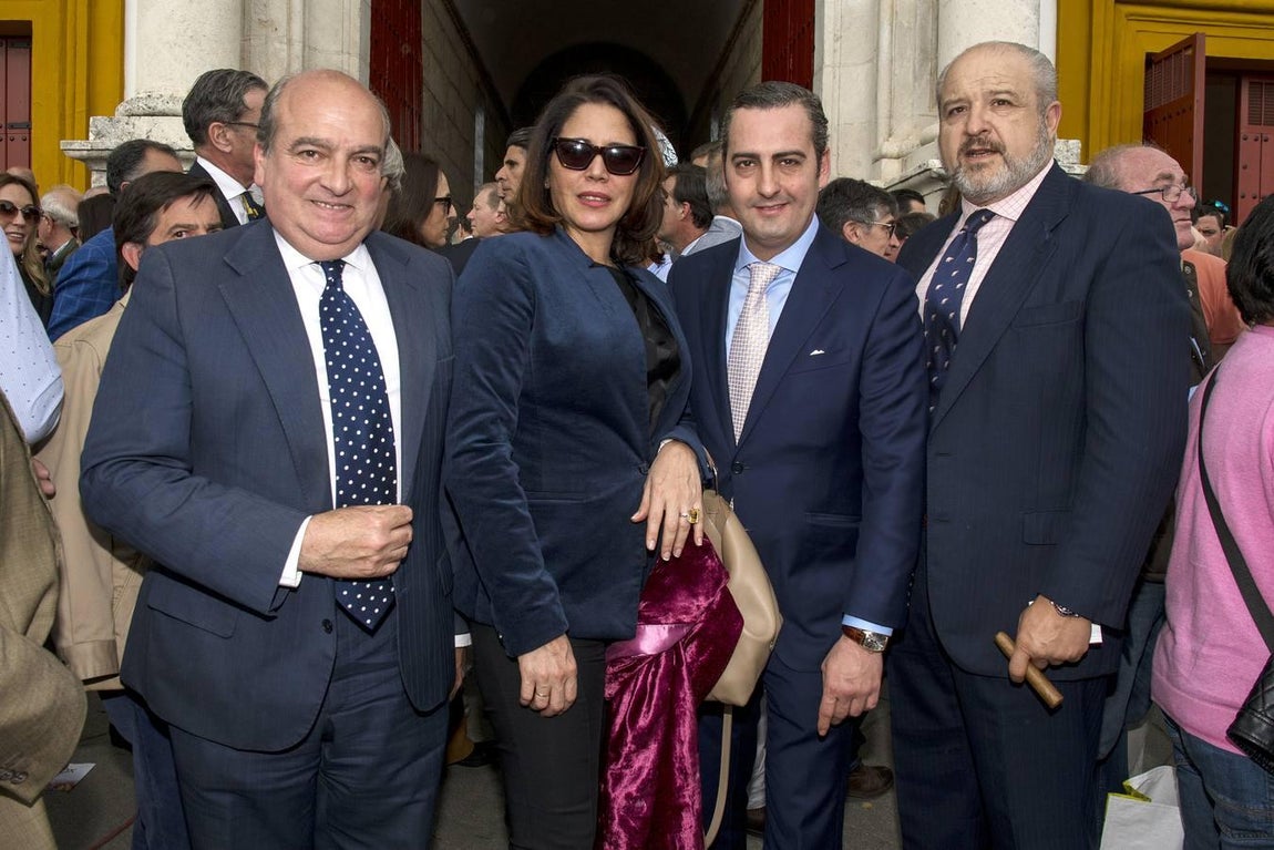 Luis Miguel Martín Rubio, Aniel Carmona, Rafael Galván y Eduardo Pellicer