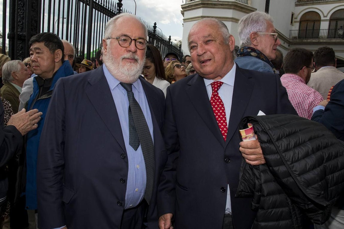 Miguel Arias Cañete y Borja Domecq