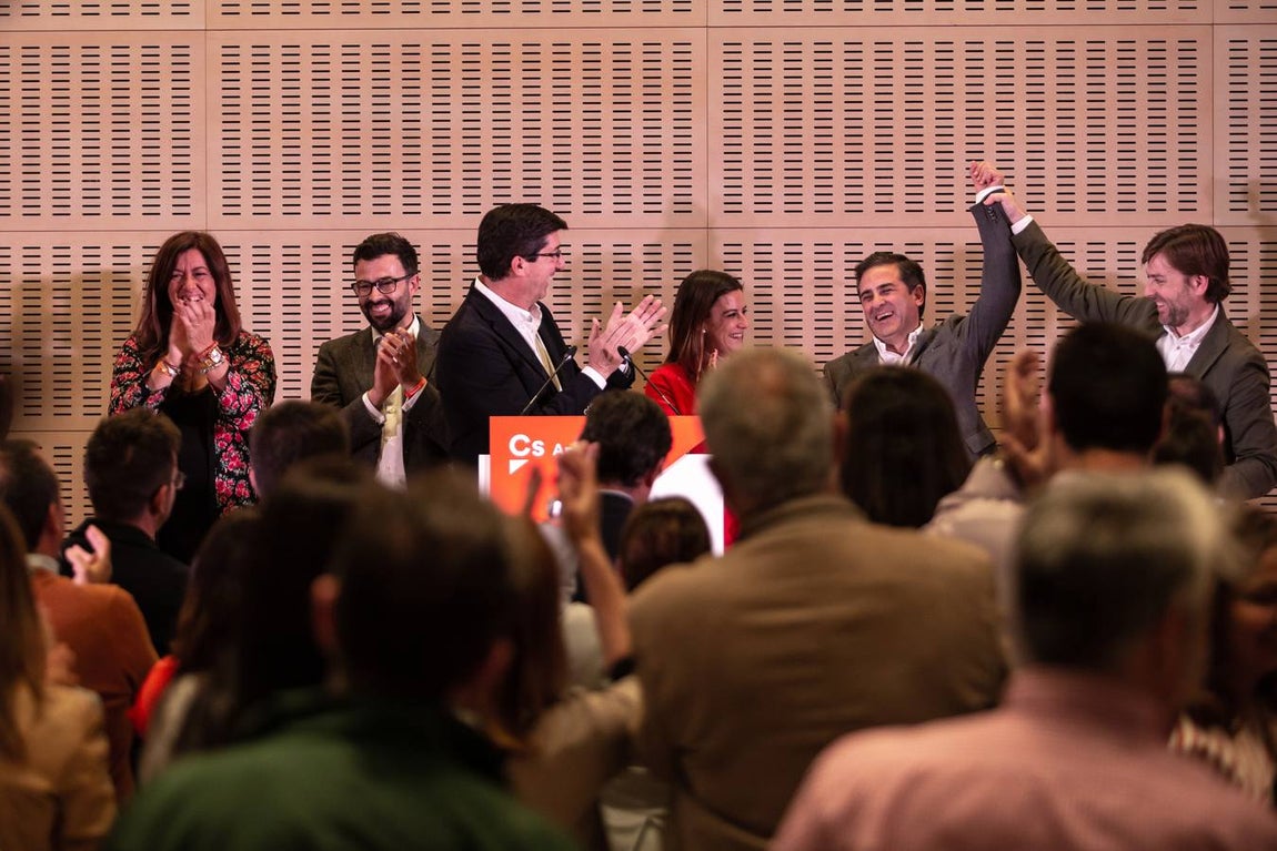 Ciudadanos, segunda fuerza en Andalucía