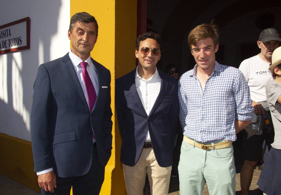 Emilio Rivero, Oliva Soto y Daniel de la Fuente