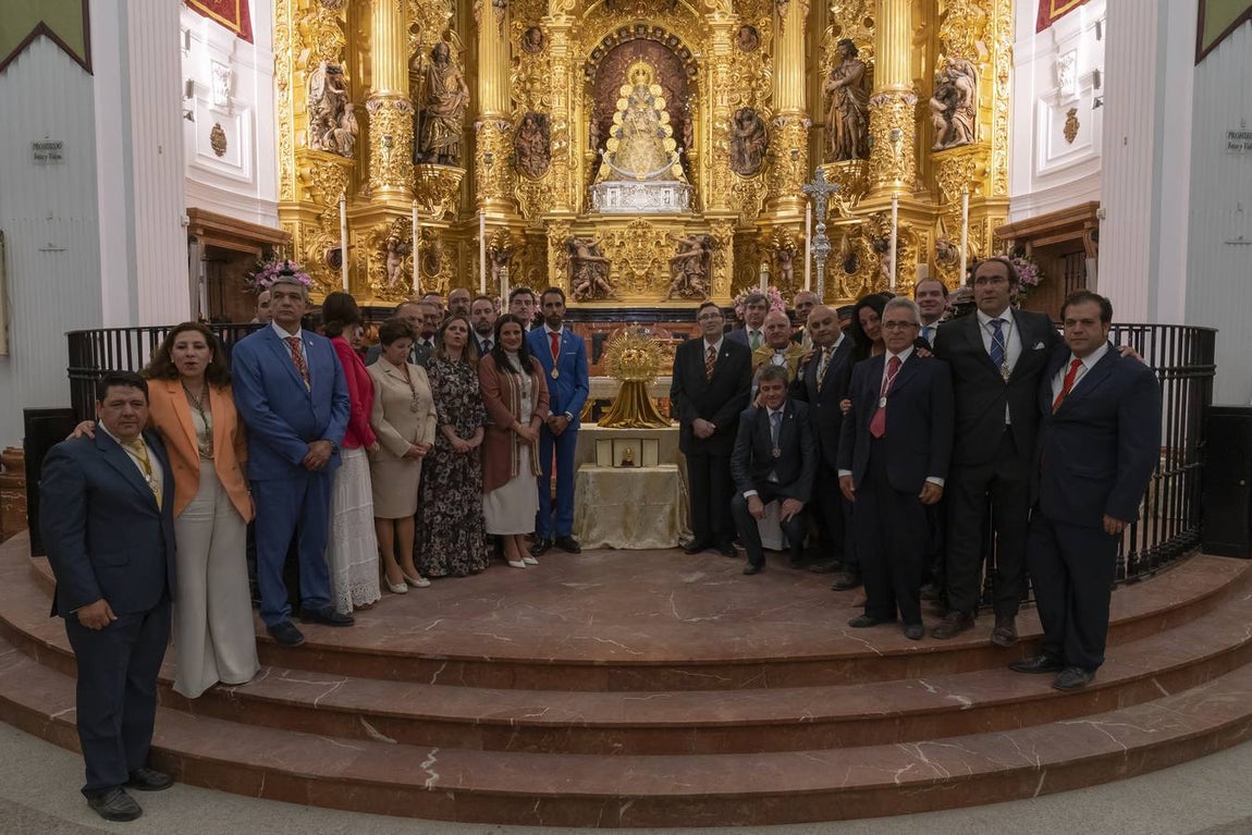 En imágenes, el acto de bendición a la Corona de Amor