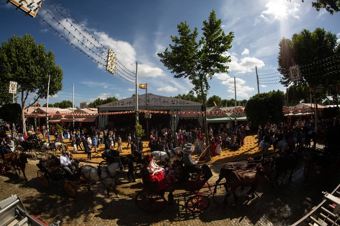 Lleno total en el real de la Feria de Sevilla 2019
