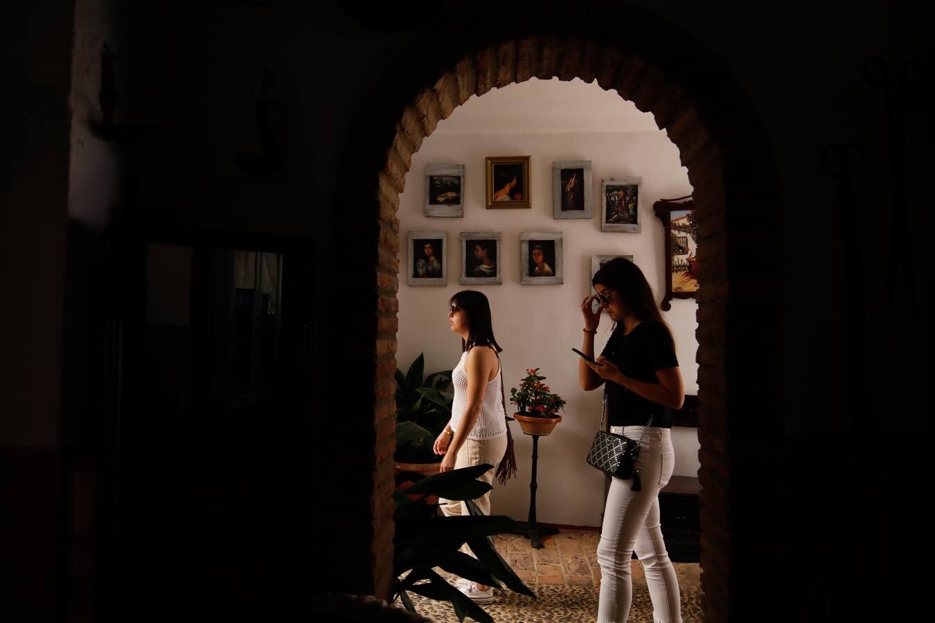 El esplendor de los patios de San Basilio-Alcázar Viejo en Córdoba, en imágenes