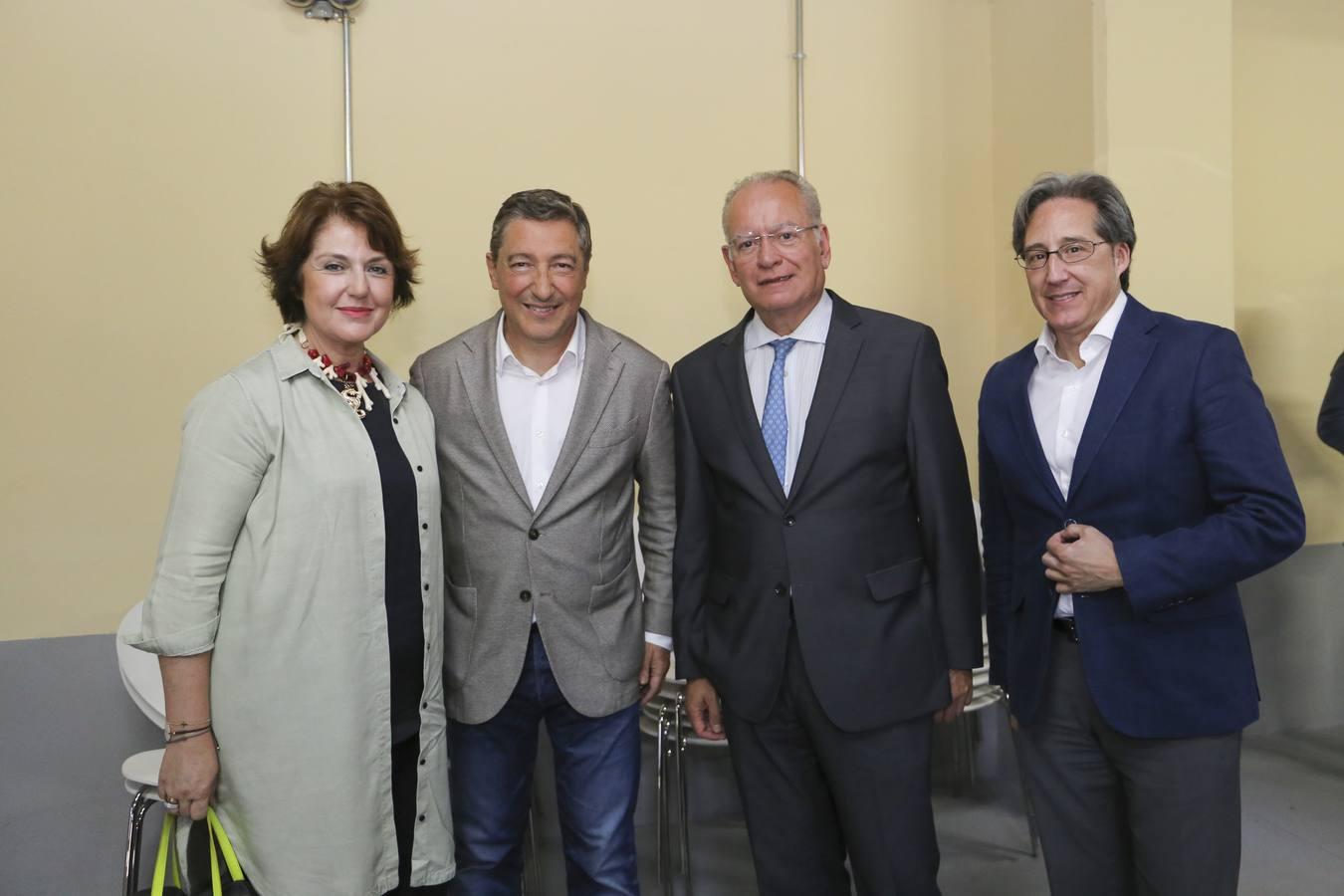 Laura Robles, Joan Roca, Álvaro Ybarra y Pedro Robles