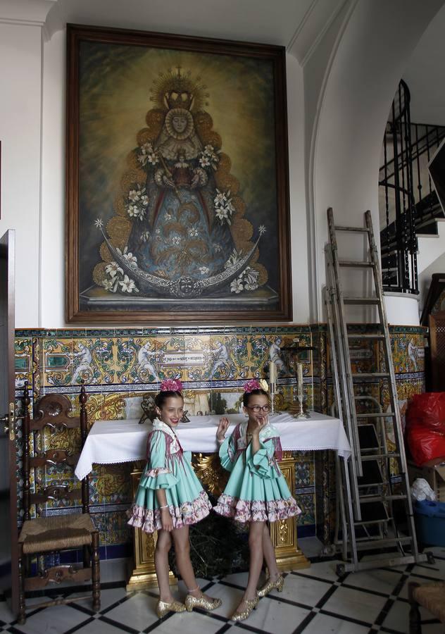 Salida de la hermandad del Rocío de Coria