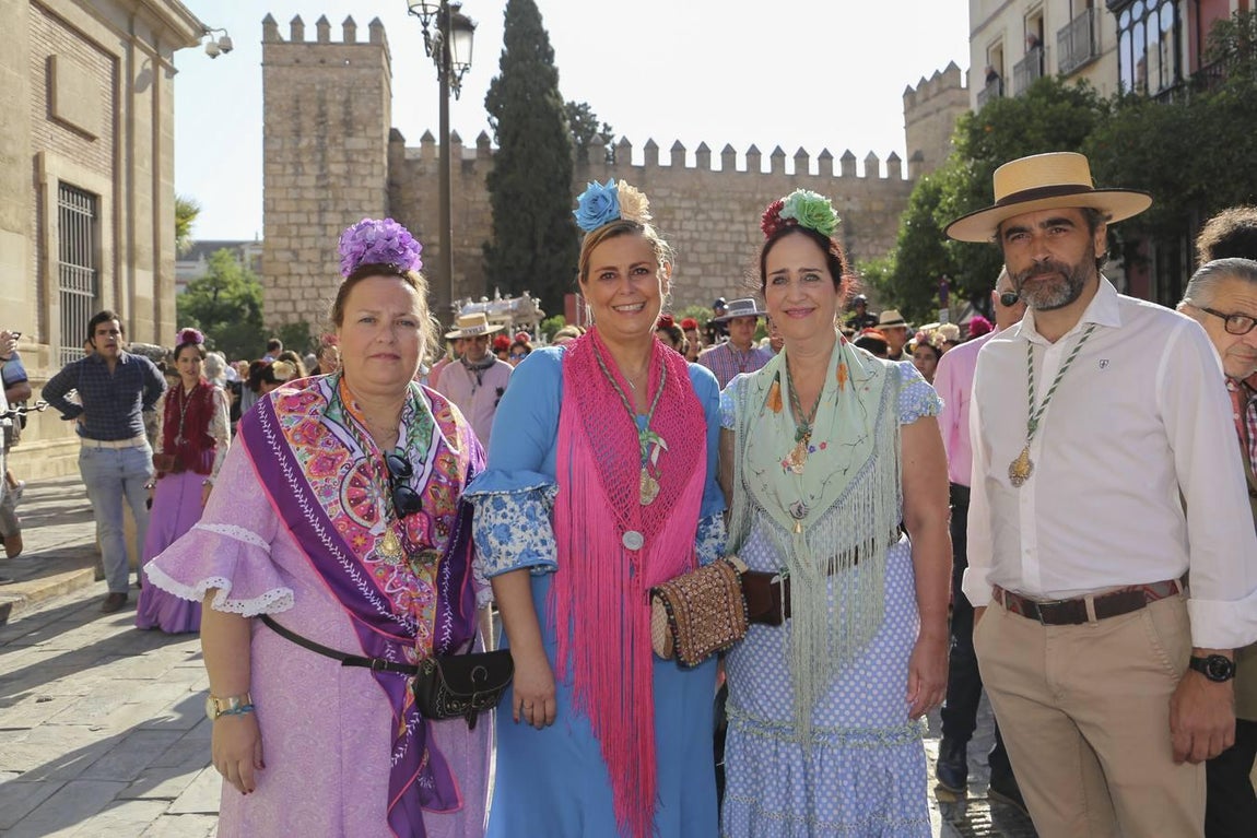 Yolanda Samada, Yolanda Herrera, Rocío del Cuvillo y Jesús Hermosillo
