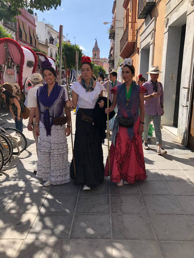 #MiRocíoenABC: los primeros días del Camino del Rocío a través de las fotos de nuestros lectores