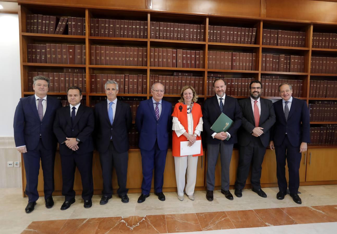 Guillermo Téllez, Ignacio Méndez, Manuel Guardiola, Álvaro Ybarra, Catalina Luca de Tena, José Luis García Palacios, Jorge Ramírez y Álvaro Rodríguez Guitart