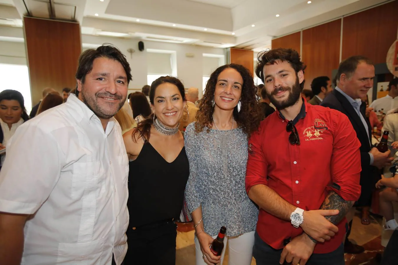Rafa Bellido, Jeanine Merrill, Cinta Romero y Bosco Benítez