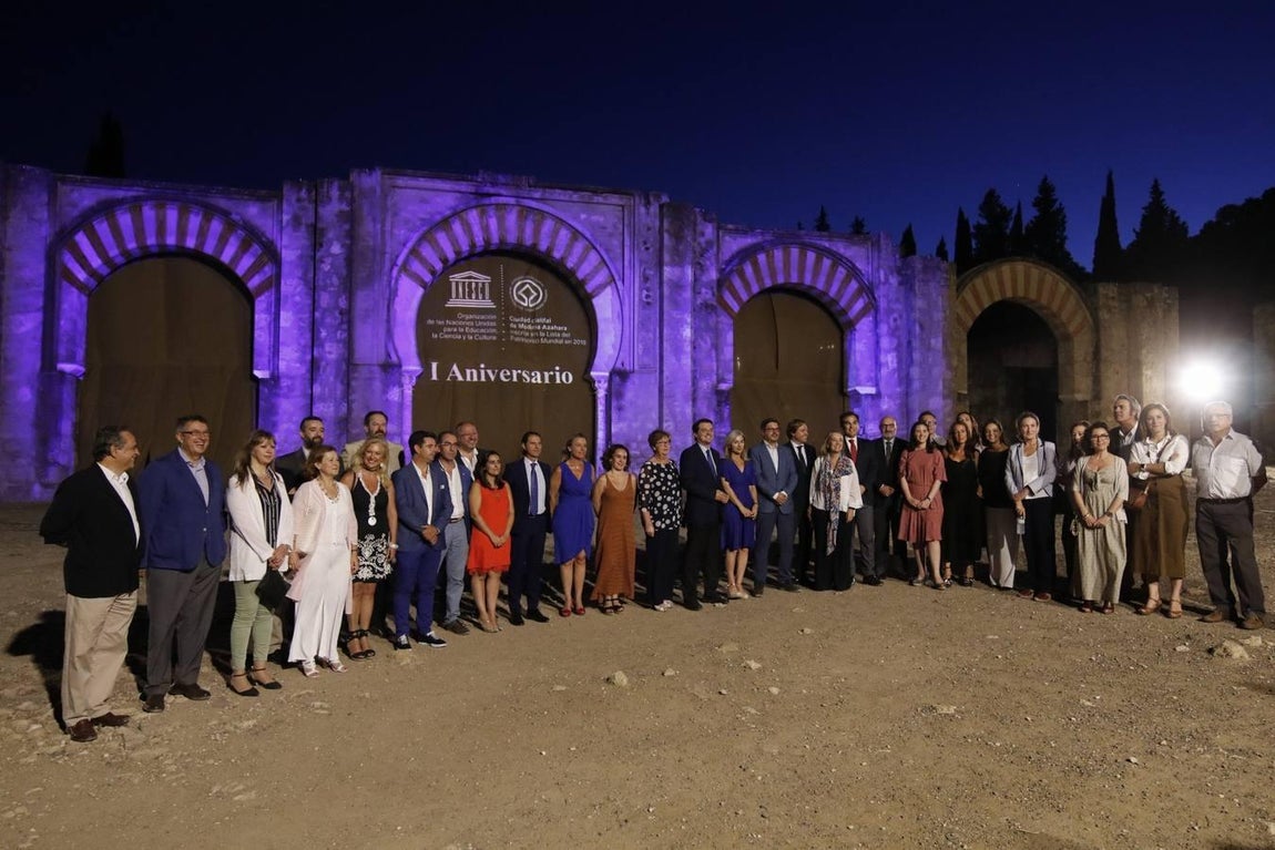 El espectáculo nocturno de Medina Azahara, en imágenes