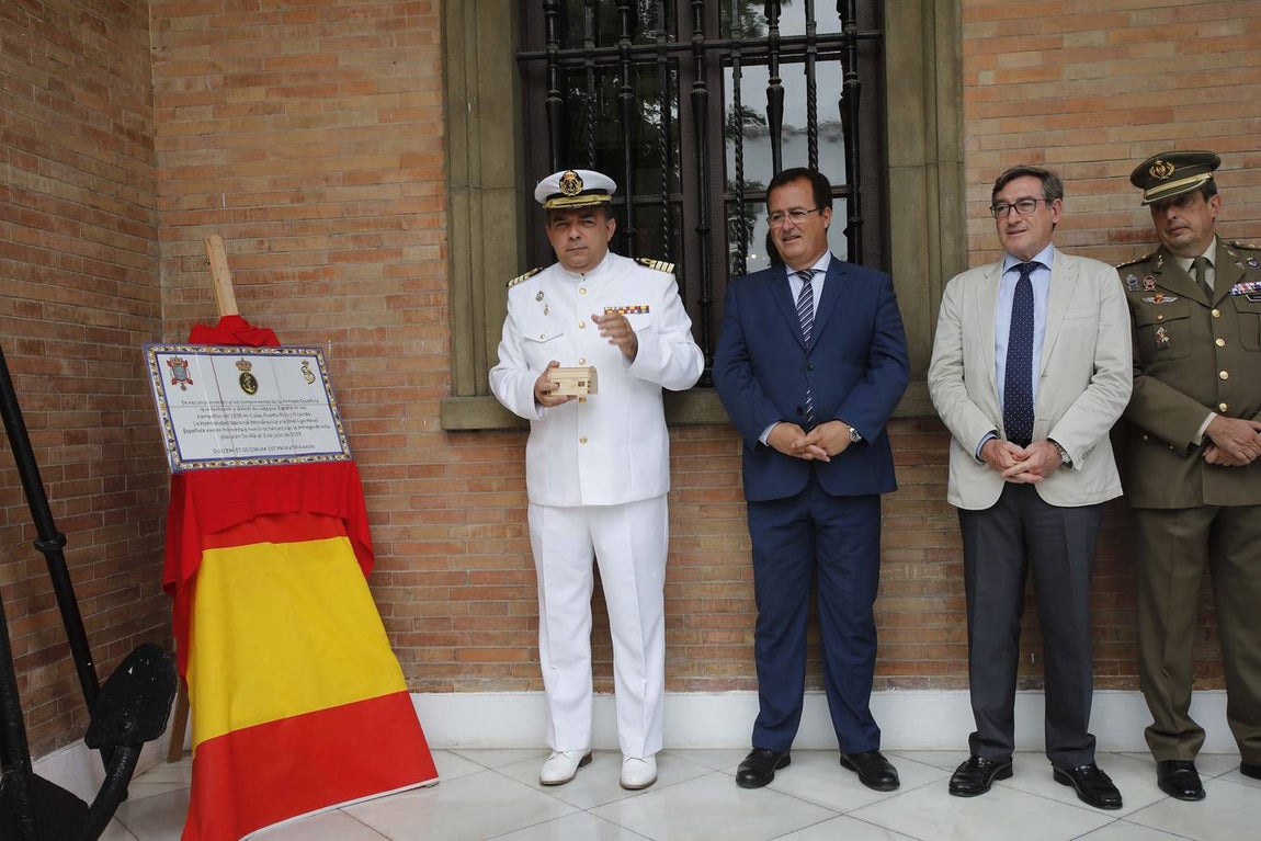 Homenaje a los caídos de la Armada Española en 1898
