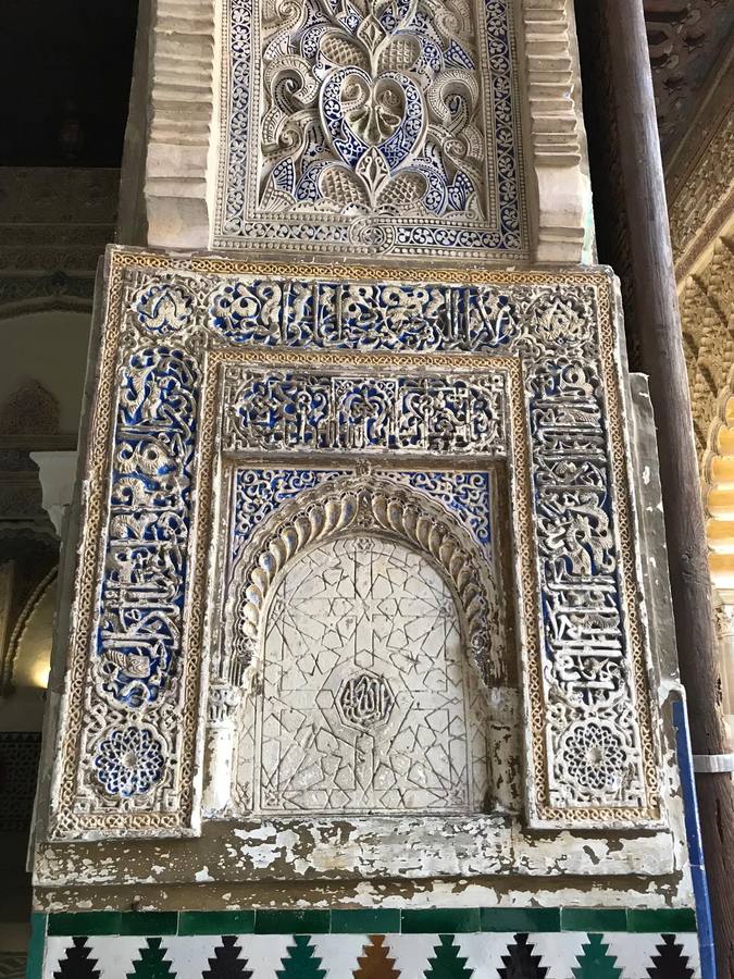 En imágenes, los desperfectos del Alcázar de Sevilla