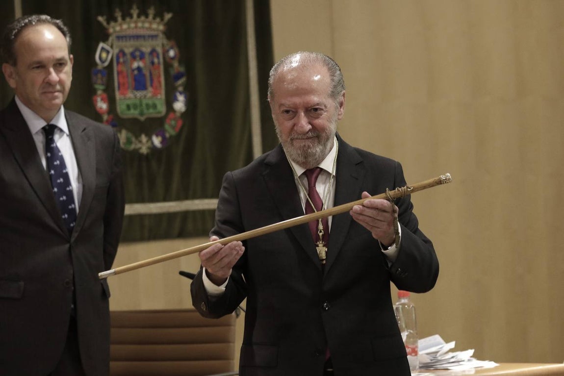 En imágenes, constitución de la Diputación con Villalobos al frente