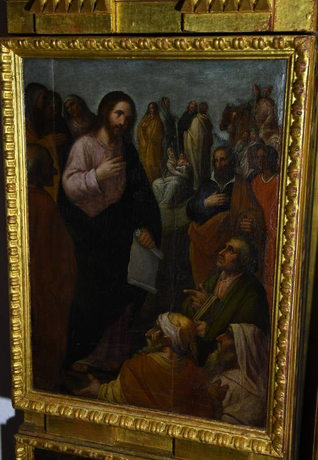 En imágenes, la restauración del retablo de San Juan Bautista de la Anunciación