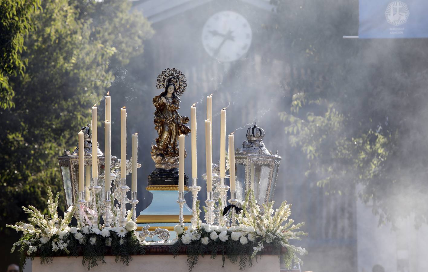 La procesión de la Virgen de la Asunción, en imágenes