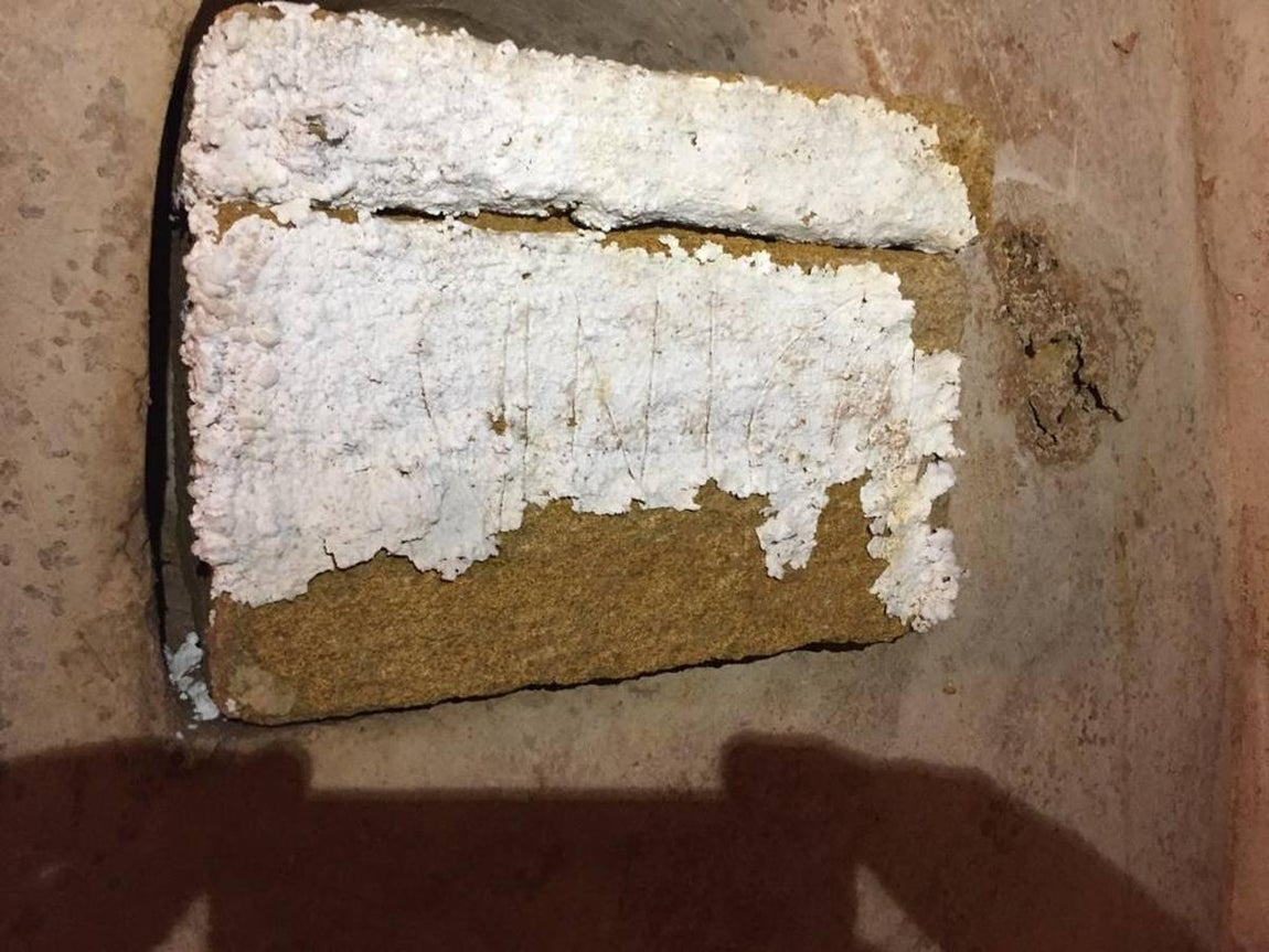 En imágenes: El mausoleo funerario hallado en una vivienda de Carmona