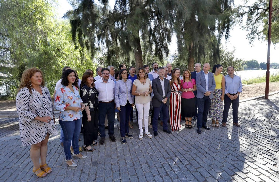 Las primeras imágenes de Susana Díaz tras anunciar su embarazo