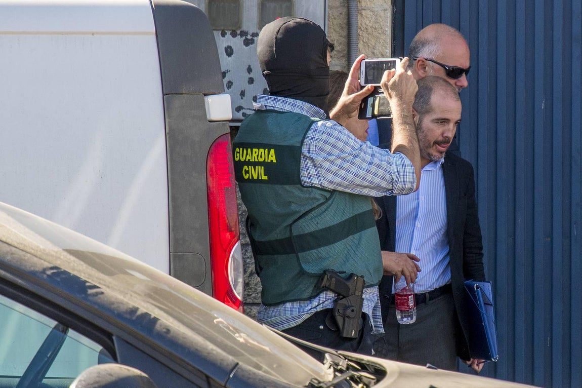 La detención de los responsables de Magrudis, en imágenes