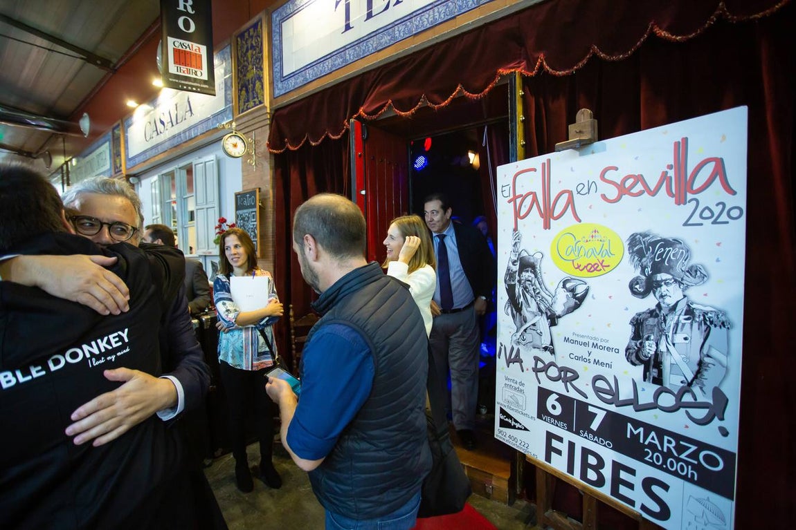 Homenaje a Manolo Santader y Juan Carlos Aragón en «El Falla en Sevilla 2020»