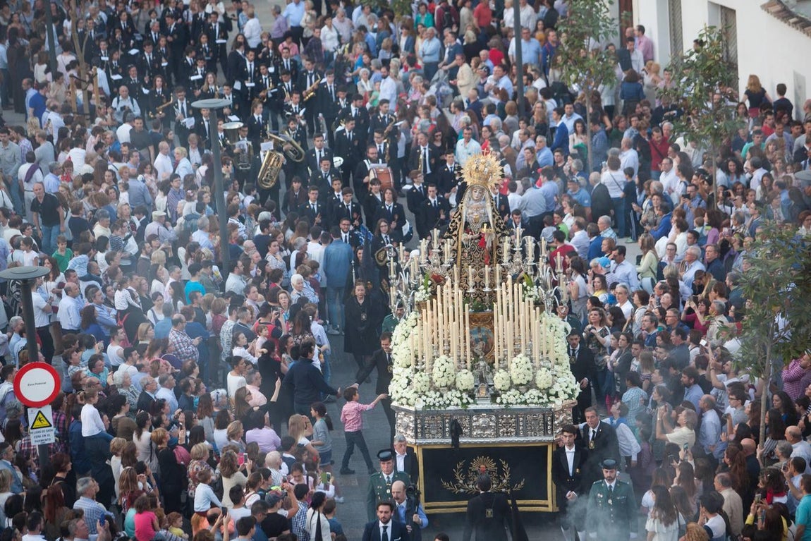 En imágenes, un recorrido por la historia de la Virgen de los Dolores de Córdoba