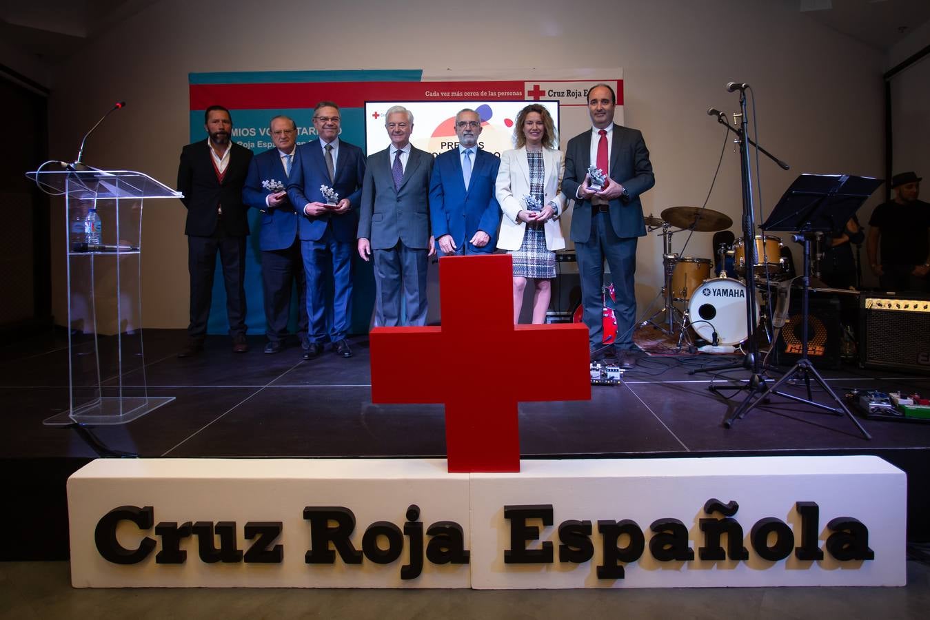 Entrega de los Premios Voluntariado 2019 de la Cruz Roja, en imágenes
