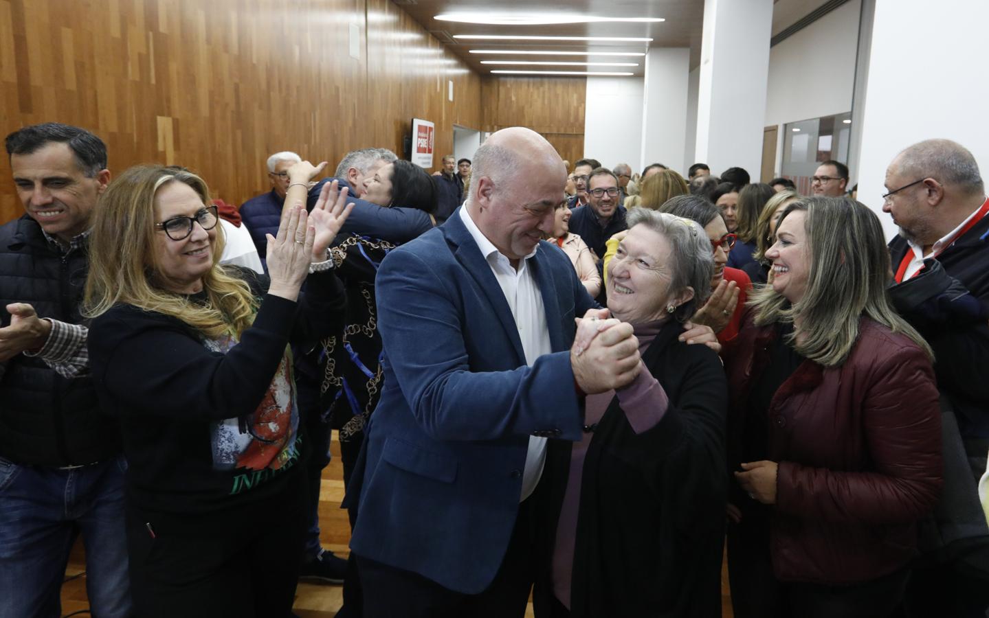 La noche de las elecciones generales en Córdoba para el PSOE, en imágenes