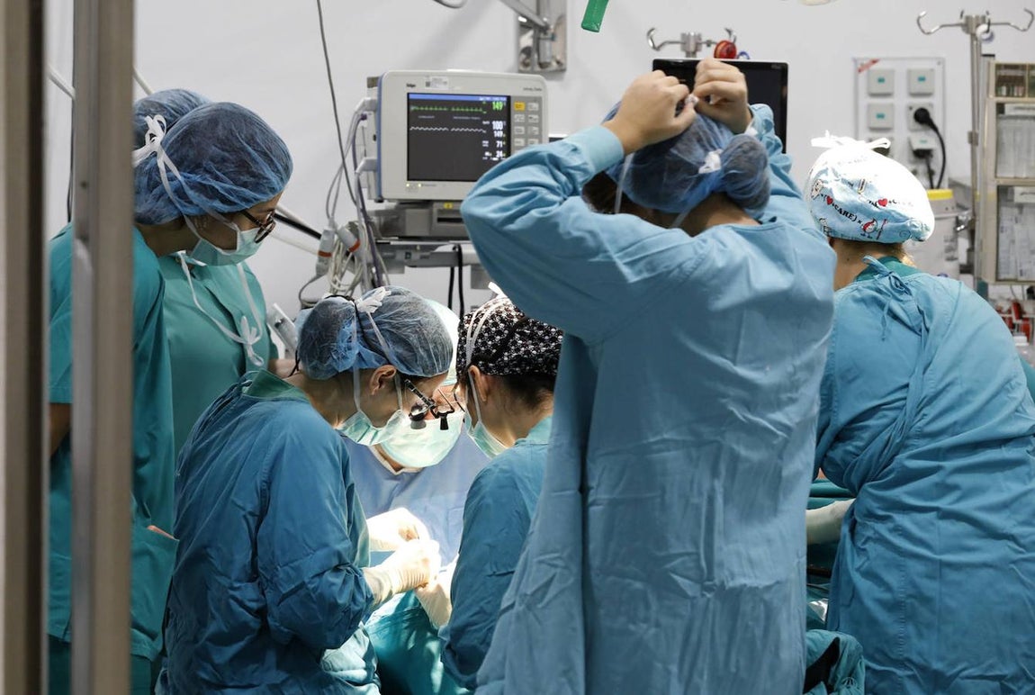 La labor de los expertos del Reina Sofía en cálculo renal en niños, en imágenes