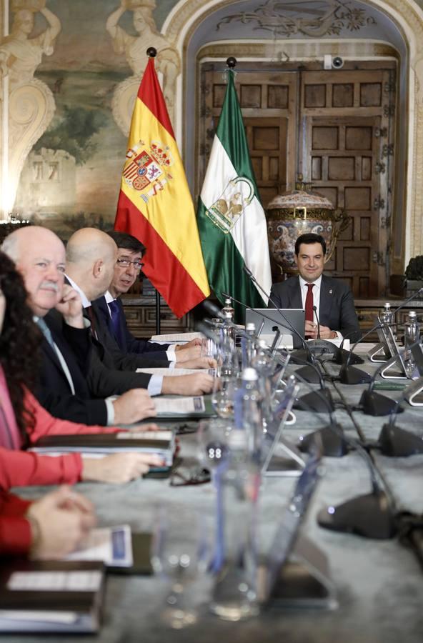 La reunión del Consejo de Gobierno de la Junta en Córdoba, en imágenes
