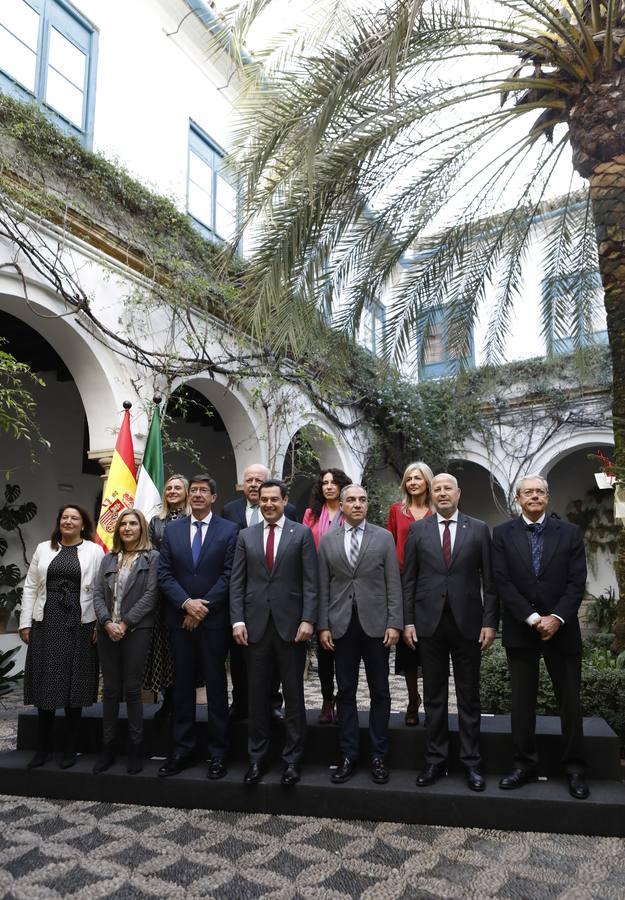 La reunión del Consejo de Gobierno de la Junta en Córdoba, en imágenes