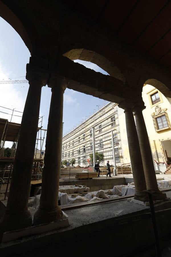 Las obras del Palacio Episcopal de Córdoba, en imágenes
