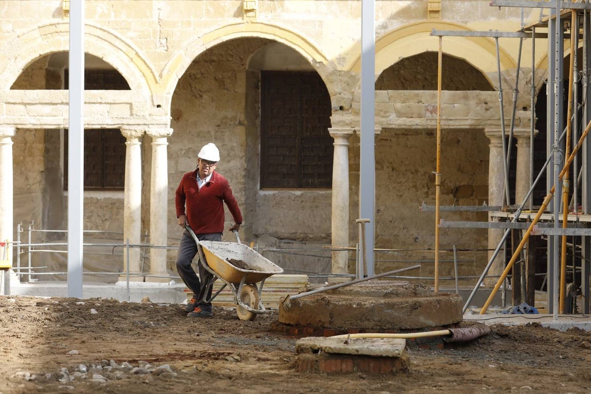 Las obras del Palacio Episcopal de Córdoba, en imágenes