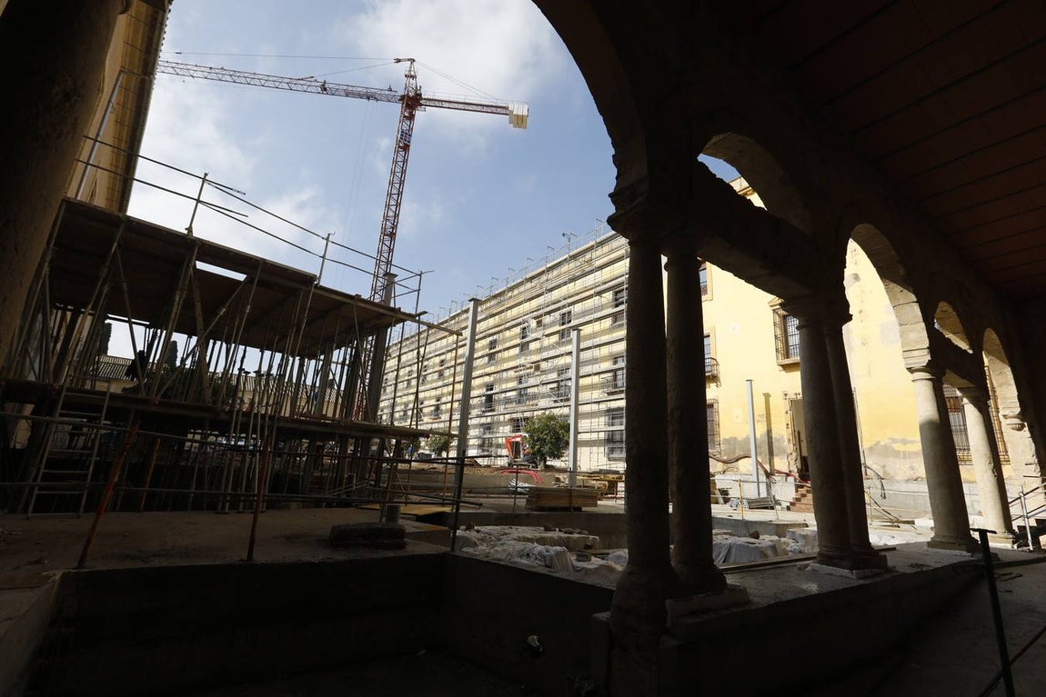 Las obras del Palacio Episcopal de Córdoba, en imágenes