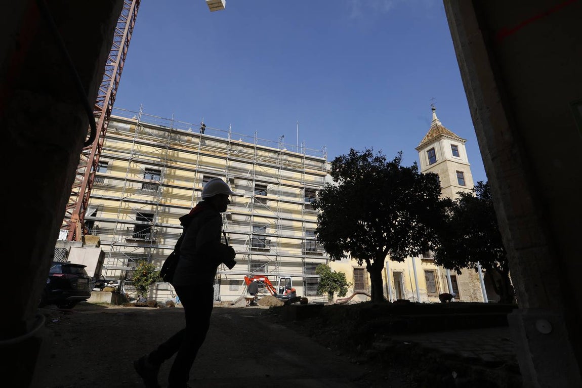 Las obras del Palacio Episcopal de Córdoba, en imágenes