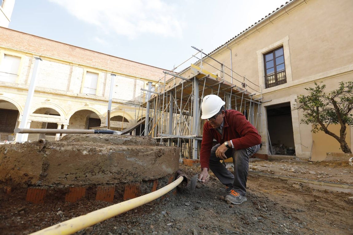Las obras del Palacio Episcopal de Córdoba, en imágenes