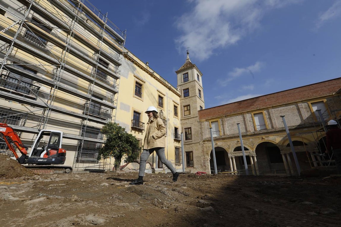 Las obras del Palacio Episcopal de Córdoba, en imágenes