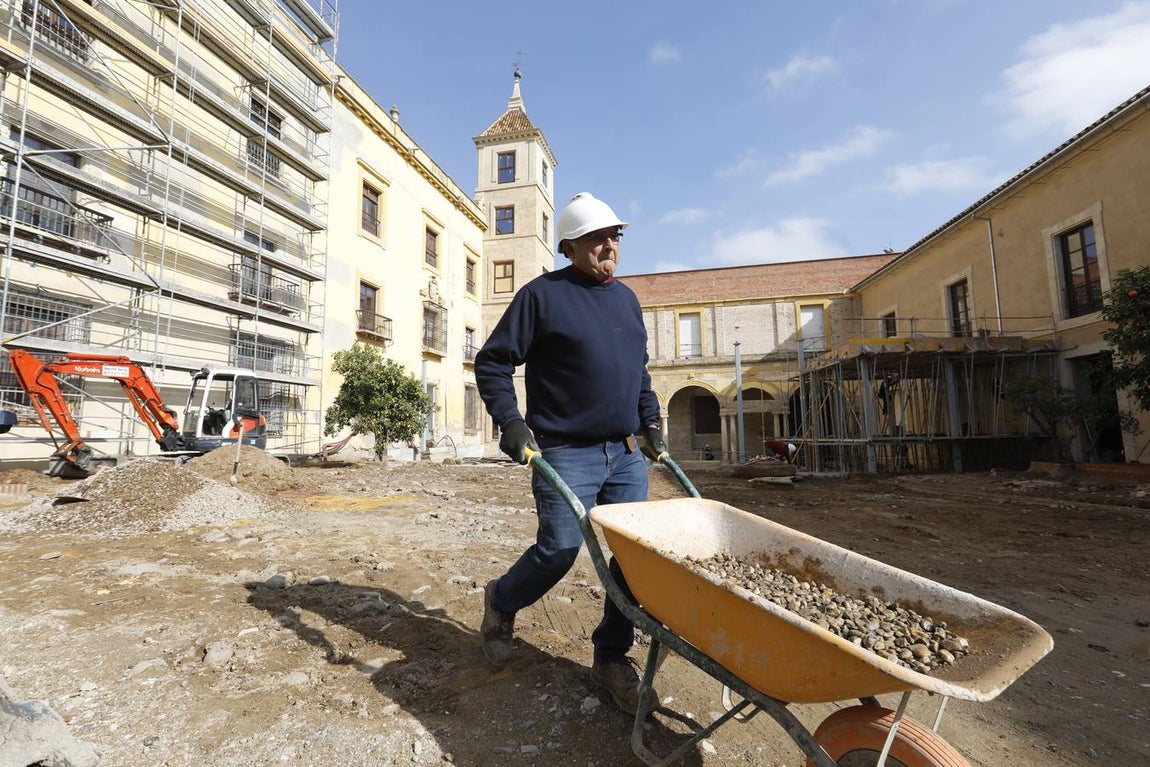 Las obras del Palacio Episcopal de Córdoba, en imágenes
