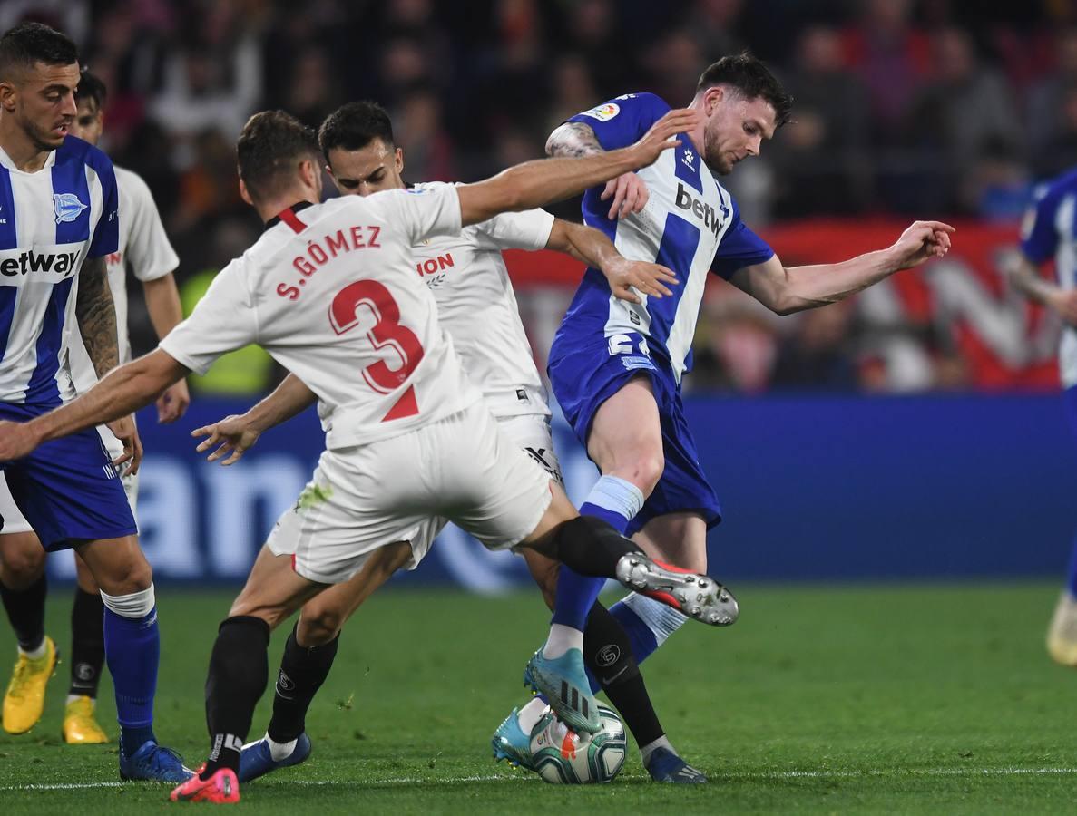 El Sevilla-Alavés (1-1) del Pizjuán, en imágenes