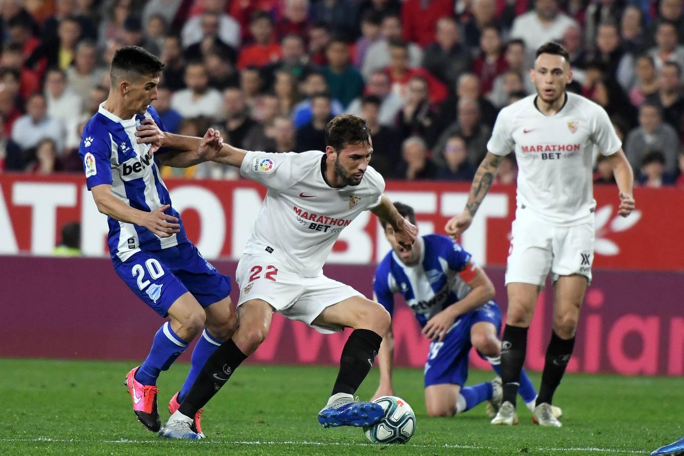 El Sevilla-Alavés (1-1) del Pizjuán, en imágenes